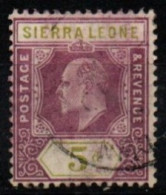 SIERRA LEONE 1907-11 O - Sierra Leone (...-1960)