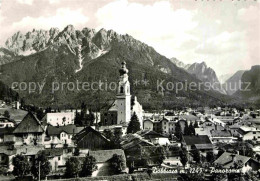 72827095 Dobbiaco Pustertal Suedtirol Stadtbild Mit Kirche Panorama Dolomiten Do - Altri & Non Classificati