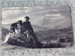 GERMANY-1177 - O 0425D - Philips 44 - Philishave 4 - 2.500ex. - O-Series : Séries Client