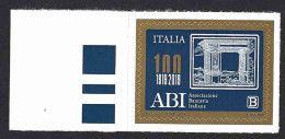 Italia 2019; ABI – Associazione Bancaria Italiana. Francobollo Di Bordo. - 2011-20:  Nuovi