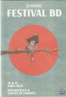 Programme DILLIES Renaud Festival BD Aurillac 2024 (Betty Blues - Autres & Non Classés