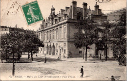 20682 Cpa Paris - Mairie Du XIIIe Et Place D'Italie - Distrito: 13