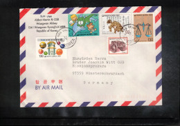 South Korea 1995 Interesting Airmail Letter - Korea, South