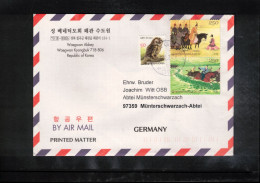 South Korea 2010 Interesting Airmail Letter - Corée Du Sud