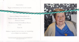 Gentilla Plovy-Six, Brugge 1920, 2022. Honderdjarige. Foto - Obituary Notices