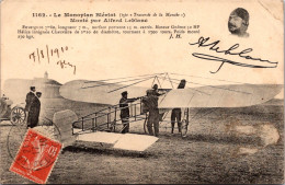 20684 Cpa Aviation - Le Monoplan Blériot Monté Par Alfred Leblanc - Autres & Non Classés