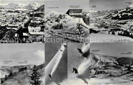 72826700 Kitzbuehel Tirol Skigebiet Fliegeraufnahme Bergrestaurant Hahnenkamm Ki - Andere & Zonder Classificatie