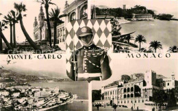 72826621 Monaco Monte Carlo Fliegeraufnahme Strand Schloss Gardesoldat Monaco - Sonstige & Ohne Zuordnung