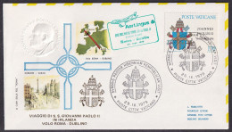 Vatican 1979, Pope Voyage, Ireland, AerLingus Rome-Dublin, Special Cover - Autres & Non Classés