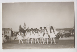 Greece Traditional Macedonian Girls Costumes Scene 1920s/30s Photo By Photographer G. LYKIDOU/Lykidis THESSALONIKI 25344 - Lieux