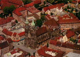 72826430 Nuernberg St Lorenzkirche Altstadt Fliegeraufnahme Nuernberg - Nürnberg