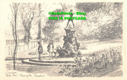 R344863 London. Peter Pan Remington Gardens. Pencil Sketch Reproduction - Otros & Sin Clasificación