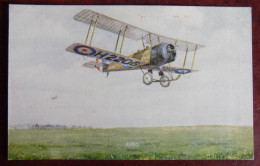 Cpm Avion Avro Biplane - 1914-1918: 1ère Guerre