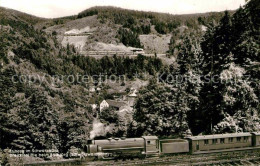 72825901 Triberg Schwarzwald Dreibahnlinie Bachjoerg Schwarzwaldbahn  Triberg Im - Triberg