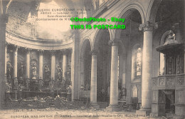 R344880 European War. 1914. 15. 16. Arras. Interior Of Saint Nicolas In City. Bo - Monde