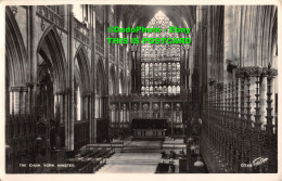 R344688 York Minster. The Choir. Walter Scott. RP - World