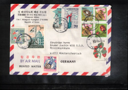 South Korea 1992 Interesting Airmail Letter - Korea (Süd-)