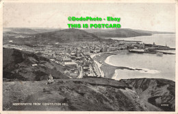 R344885 Aberystwyth From Constitution Hill. Valentine. Silveresque - World