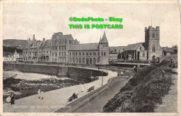 R344692 Aberystwyth. University And Church. Valentine. Silveresque - World