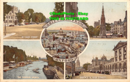 R344515 Greeting From Oxford. St. Giles Street. The Summer Eights. Multi View - World