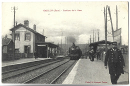 GAILLON - Intérieur De La Gare - TRAIN - Autres & Non Classés