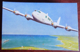Cpm Avion De Havilland " Albatros " Monoplane - Ill. W. Church - 1946-....: Era Moderna