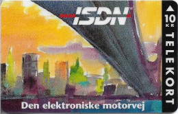 Denmark - KTAS - ISDN Bridge - TDKP160 - 08.1995, 10kr, 4.500ex, Used - Denemarken