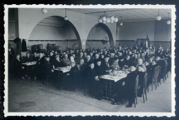 Cpsm Carte Photo Bretagne Bretons De Paris -- Banquet Des Vieux Au Lido En 1958    STEP199 - Bretagne