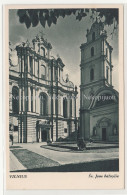 Vilnius, Šv. Jonų Bažnyčia, Apie 1940 M. Atvirukas - Lituanie