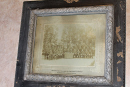 TRES RARE !! PHOTO VERS 1890 - SNCB NMBS - VERENIGING DER MACHINISTEN EN STOKERS MALINES MECHELEN - CHEMIN DE FER - Oud (voor 1900)