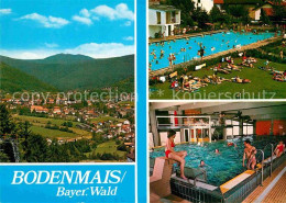 72825224 Bodenmais Panorama Luftkurort Bayerischer Wald Freibad Hallenbad Bodenm - Bodenmais