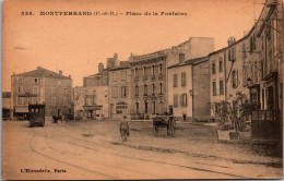 20706 Cpa 63 Montferrand - Place De La Fontaine - Clermont Ferrand