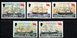 Isle Of Man 1984 - Mi.Nr. 250 -254 - Postfrisch MNH - Segelshiffe Sailing Ships - Ships