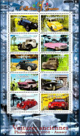 Frankreich 2000 - Mi.Nr. 3458 - 3567 Kleinbogen - Postfrisch MNH - Autos Cars Oldtimer - Coches