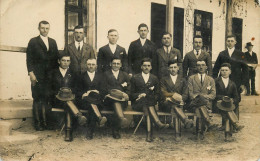 Souvenir Photo Postcard Elegant Men Riding Boots - Fotografie