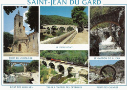 *CPM  - 30 - SAINT JEAN DU GARD - Multivue - Saint-Jean-du-Gard