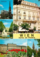 72824509 Wien Hotel De France Stephansdom Schloss Schoenbrunn Nymphenbrunnen Rat - Autres & Non Classés