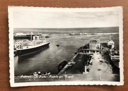 PALERMO IL PORTO POSTALE PER NAPOLI 1961 - Palermo