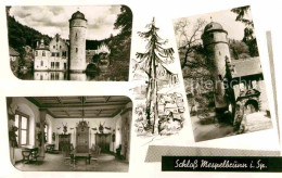 72824319 Mespelbrunn Schloss Turm Rittersaal Mespelbrunn - Other & Unclassified