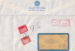 Taxierter Brief  "Automobile Club D'Italia, Roma"        1970 - Lettres & Documents