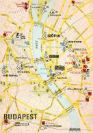 72824216 Budapest Stadtplan Mit Sehenswuerdigkeiten Budapest - Ungheria