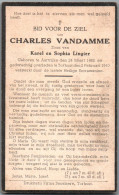 Bidprentje Aartrijke - Vandamme Charles (1862-1940) - Imágenes Religiosas