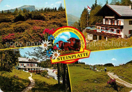 72824122 Waidring Tirol Alpengasthof Steinplatte Wanderweg Landschaftspanorama W - Sonstige & Ohne Zuordnung