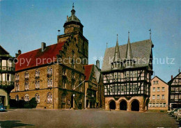 72824108 Alsfeld Marktplatz Rathaus Weinhaus Fachwerkhaus Historisches Gebaeude  - Alsfeld