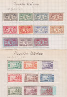 Lot 20 Timbres Nouvelles Hébrides 1925 1938 Neufs Avec Charnière - Altri & Non Classificati