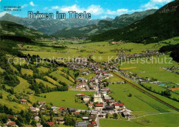72823329 Brixen Thale Mit Kitzbueheler Horn Kitzbueheler Alpen Fliegeraufnahme B - Andere & Zonder Classificatie