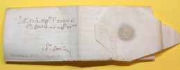 1551 FERRARA LETTERA COMPLETA DI TESTO X S.AGATA - 1. ...-1850 Prephilately