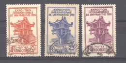 Indochine   :  Yv  206-08  (o) - Usados