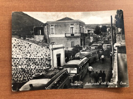 NICOLOSI ( CATANIA ) AUTOSTRADA DELL’ETNA F. COCO 1949  AUTOBUS - Catania