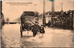 20733 Cpa Paris - Crue 1910 - Un Déménagement Quai De Passy - Paris Flood, 1910